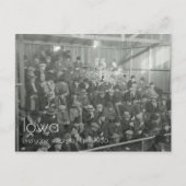 Landbouwers in de galerij briefkaart (Voorkant)