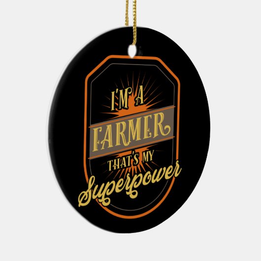 Landbouwers Keramisch Ornament (Rechts)