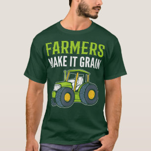 Landbouwers maken er gras van t-shirt