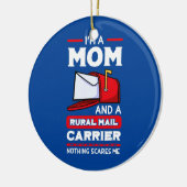 Landbouwers Mam Postal Worker Moeder's Keramisch Ornament (Links)