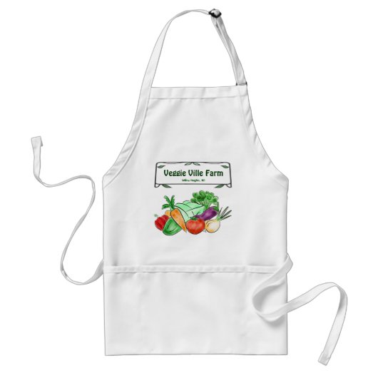 Landbouwers Market Apron Standaard Schort (Voorkant)
