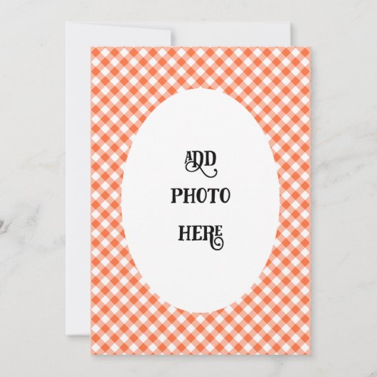 Landbouwers Market Birthday Invitation Kaart (Achterkant)