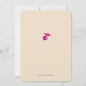 Landbouwers Market Birthday Invitation Kaart (Achterkant)