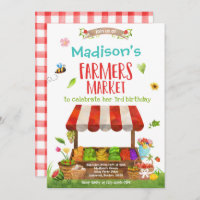 Landbouwers Market Birthday Local Grown Girl Boerd