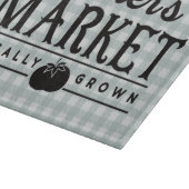 Landbouwers Market Gray Gingham Snijplank (Hoek)