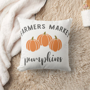Landbouwers Market Pumpkins Kussen