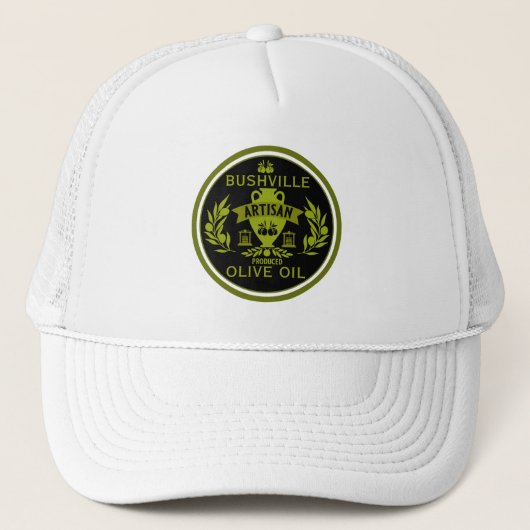 Landbouwers Markt Olijfolie Trucker Pet (Voorkant)