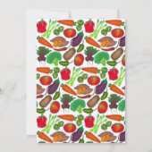 Landbouwers Markt Veggie Garden Spring Planparty Kaart (Achterkant)