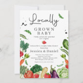 Landbouwers MarktBaby shower plaatselijk geteelde  Kaart (Voorkant)