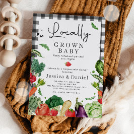 Landbouwers MarktBaby shower plaatselijk geteelde  Kaart