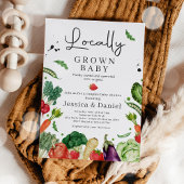 Landbouwers MarktBaby shower plaatselijk geteelde  Kaart