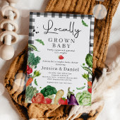 Landbouwers MarktBaby shower plaatselijk geteelde  Kaart