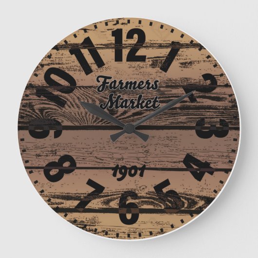 Landbouwers Markten Antiek grote kuikens Grote Klok (Voorkant)