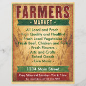 Landbouwers Markten Eet Local Flyer (Achterkant)