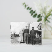 Landbouwers Ohio 1929 Briefkaart (Staand voorkant)