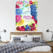 Landbouwers Seed Company  reclame Canvas Afdruk (Insitu (Slaapkamer))
