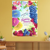 Landbouwers Seed Company  reclame Canvas Afdruk (Insitu (Woonkamer))