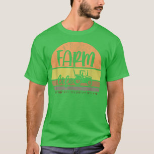 Landbouwers van Boerderijen met terugwerkende kra T-shirt