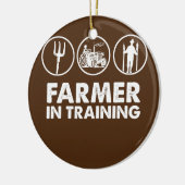 Landbouwers van Boerderijen van landbouwers in Keramisch Ornament (Links)