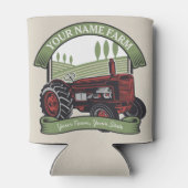 Landbouwers van gepersonaliseerde Boerderijen tra Blikjeskoeler (Achterkant)