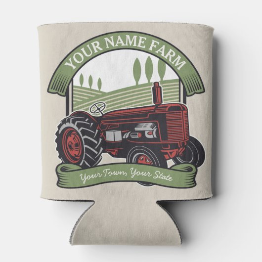 Landbouwers van gepersonaliseerde  Boerderijen tra Blikjeskoeler (Achterkant)