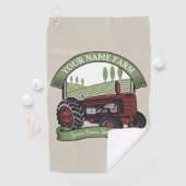 Landbouwers van gepersonaliseerde  Boerderijen tra Golfhanddoek (Insitu)