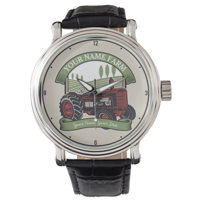 Landbouwers van gepersonaliseerde  Boerderijen tra Horloge (Voorkant)