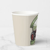 Landbouwers van gepersonaliseerde Boerderijen tra Papieren Bekers (Rechts)