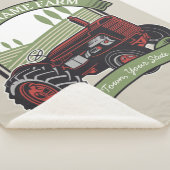 Landbouwers van gepersonaliseerde  Boerderijen tra Sherpa Deken (3/4)