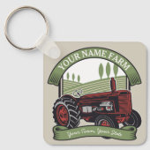 Landbouwers van gepersonaliseerde  Boerderijen tra Sleutelhanger (Voorkant)