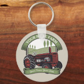 Landbouwers van gepersonaliseerde  Boerderijen tra Sleutelhanger (Voorkant)