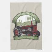 Landbouwers van gepersonaliseerde  Boerderijen tra Theedoek (Verticaal)