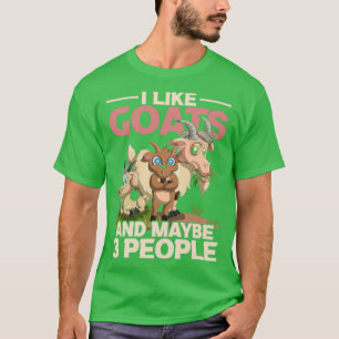 Landbouwers van schimmels Geitte Lover Boerderij D T-shirt