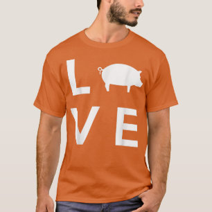 Landbouwers varkens landbouwers die biggen zaaien t-shirt