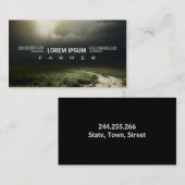 Landbouwers Visitekaartje van de landbouw (Voorkant / Achterkant)