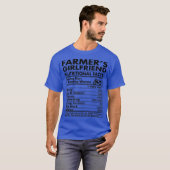 Landbouwers Vriendinnen Voedingsfeiten Landbouw T-shirt (Voorkant volledig)