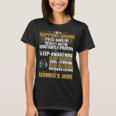 Landbouwers Wife Tshirt (Voorkant)