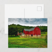 Landbouwersblauw Briefkaart (Voorkant / Achterkant)