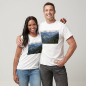 Landbouwgrond en dorp in de Himalaya T-shirt (Unisex)
