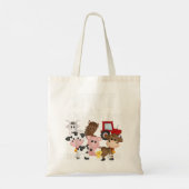 Landbouwhuis Boerderij Hogeschool Tote Bag (Achterkant)