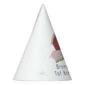 Landbouwhuisdier Barnyard White Birthday Party Pet Feesthoedjes (Links)