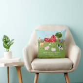 Landbouwhuisdieren Baby geboorte Stats Pillow Kussen (Stoel)