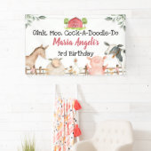 Landbouwhuisdieren: Banner Banner-backdrop (Insitu)