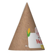 Landbouwhuisdieren Barnyard Birthday Feesthoedjes (Links)