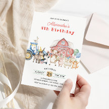 Landbouwhuisdieren Barnyard Birthday Party