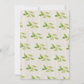 Landbouwhuisdieren Barnyard Birthday Party Kaart (Achterkant)