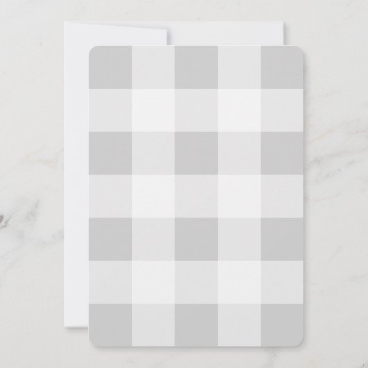 Landbouwhuisdieren Barnyard Pink Barn Girl Baby sh Kaart (Achterkant)