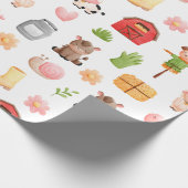 Landbouwhuisdieren Cadeaupapier (Hoek)