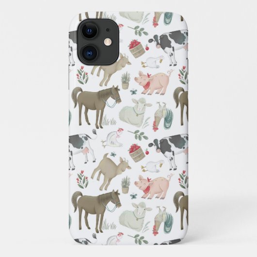 Landbouwhuisdieren Case-Mate iPhone Case (Achterkant)