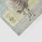 Landbouwhuisdieren collage tissue decoupage papier (Detail)